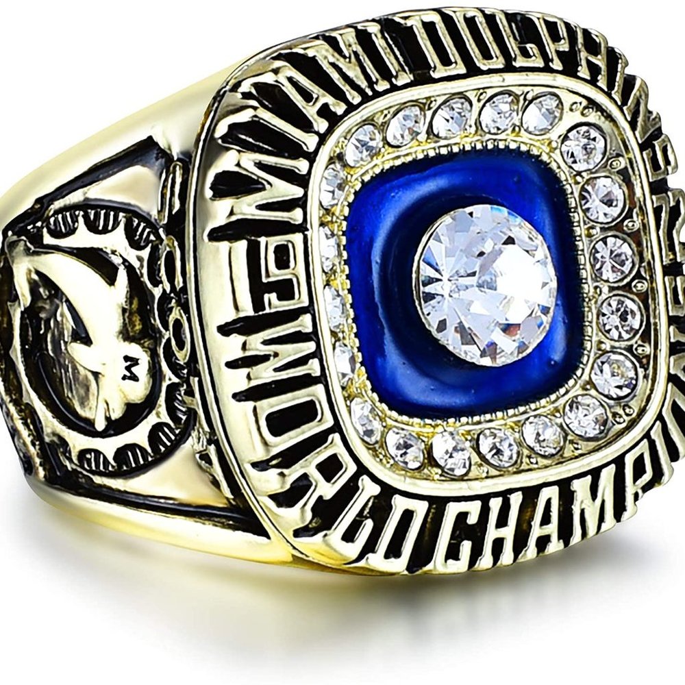 Miami Dolphins NFL Championship Ring... USA Premium Version